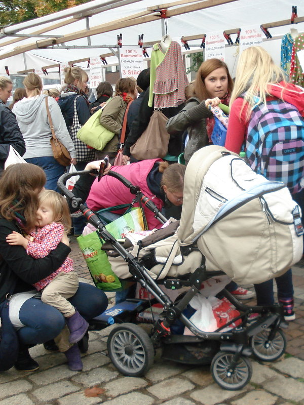 Stoffmarkt Holland in Dortmund. - Eleonora Mrz