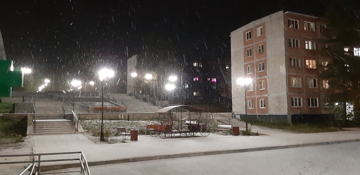 Вечерний снег - Ольга 