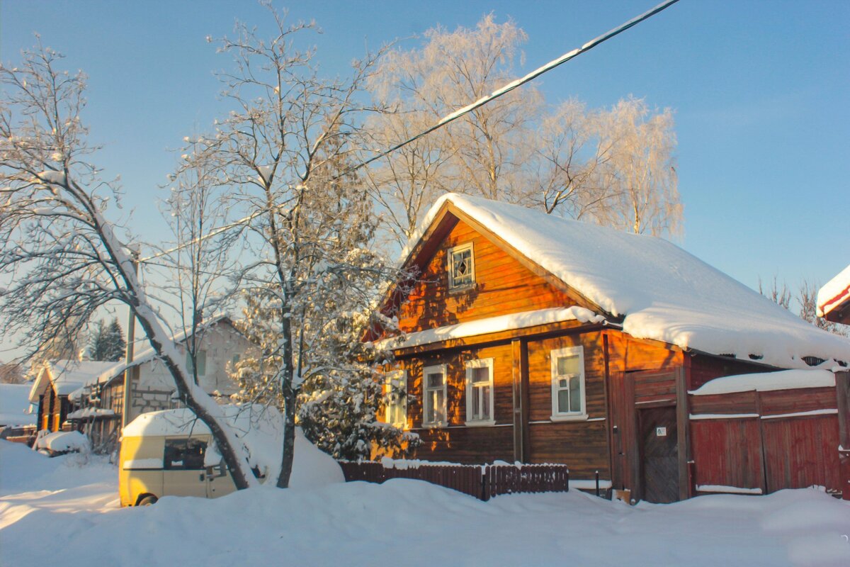 Зимние улицы города - Сергей Кочнев