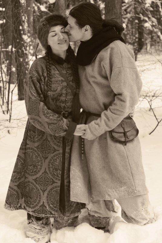 Love story. The beautiful Russian princess and the Varangian - Pavlov Filipp 