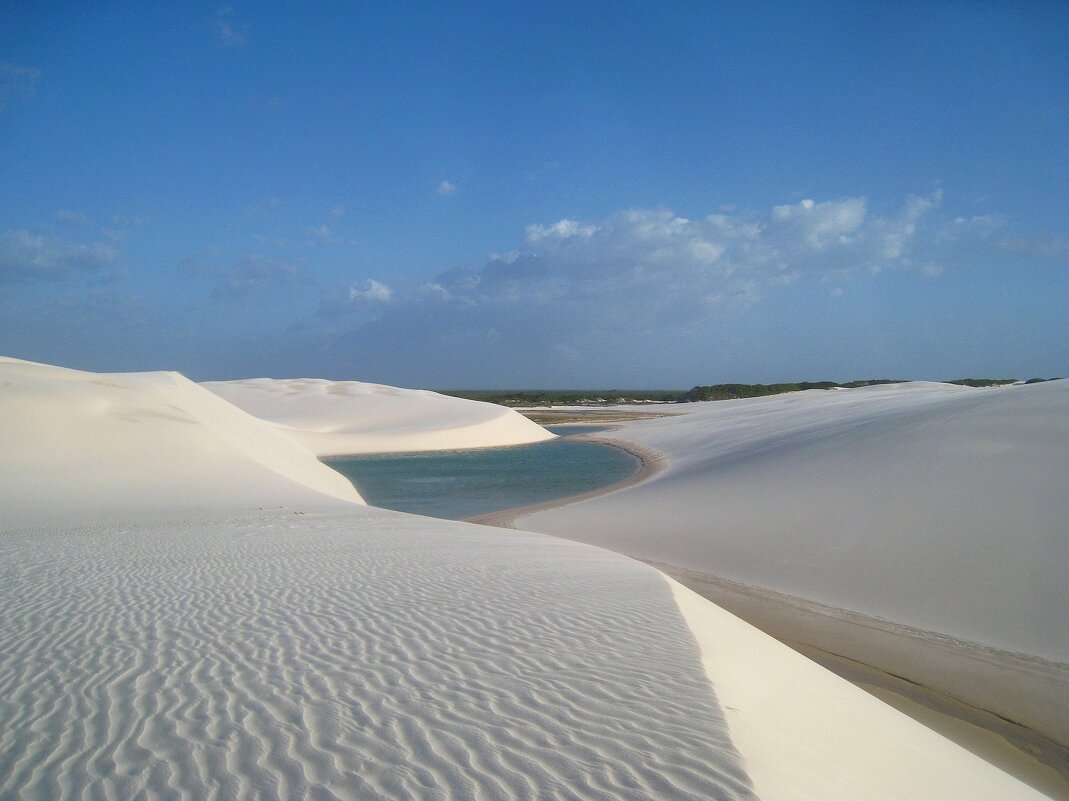 Белые пески Бразилии. - unix (Илья Утропов)