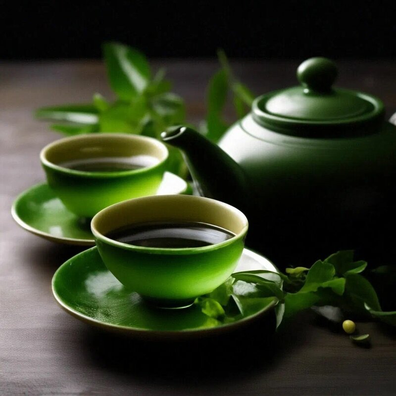Зеленый чай - Dmitry i Mary S