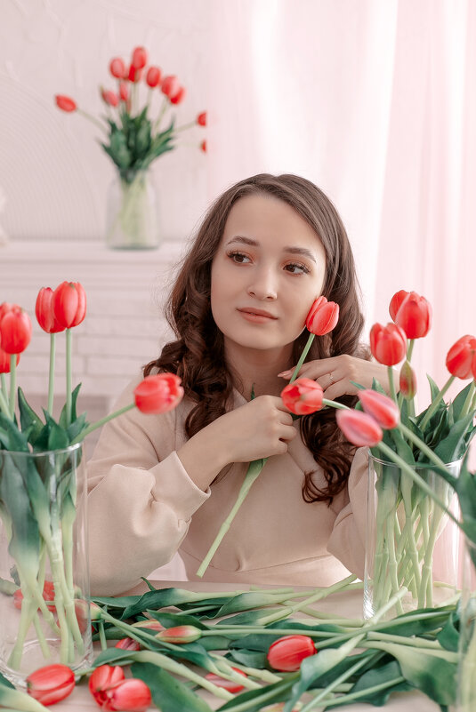 Весенний портрет. - Юлия Кравченко