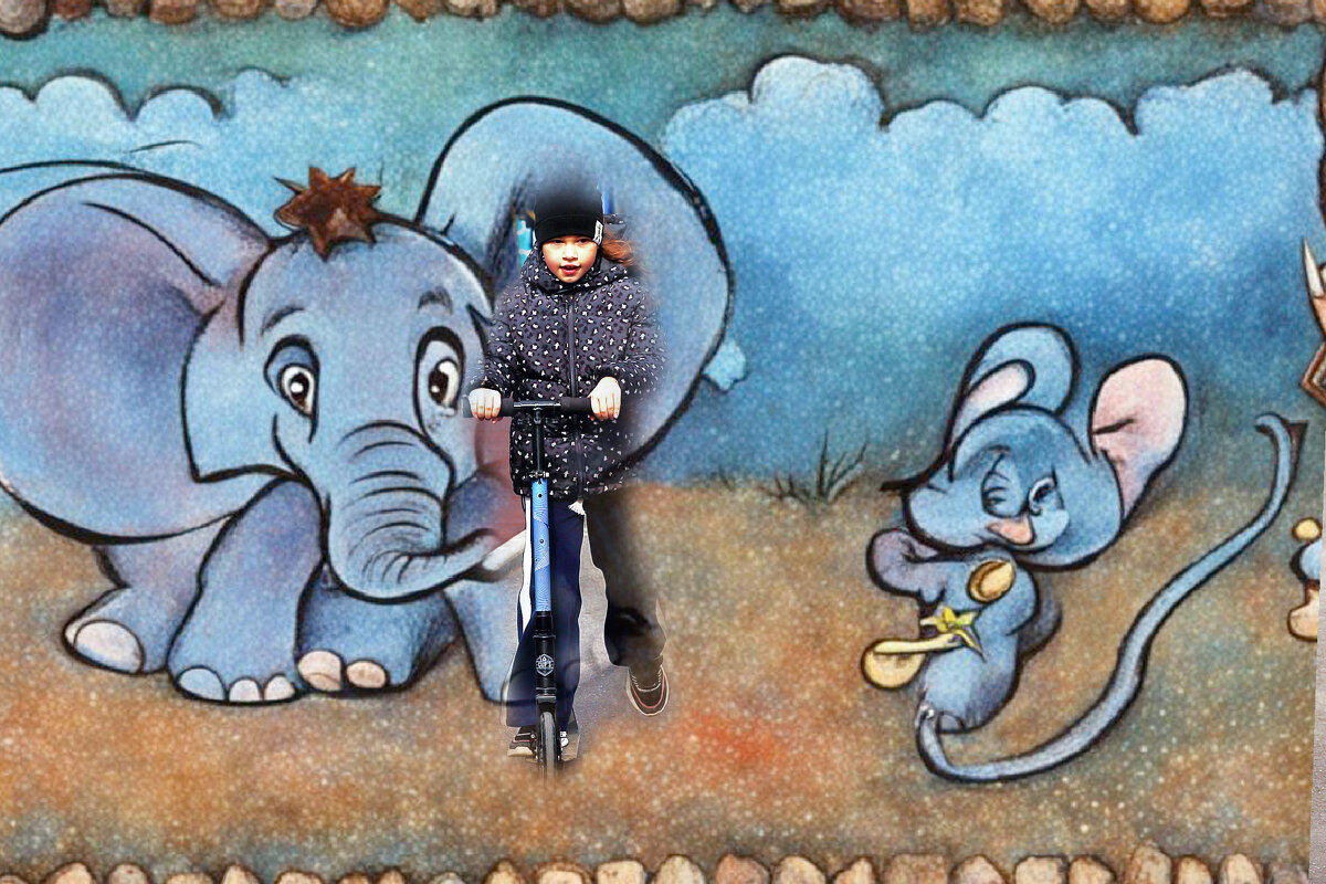 Слон и спортсмен - Юрий Гайворонский