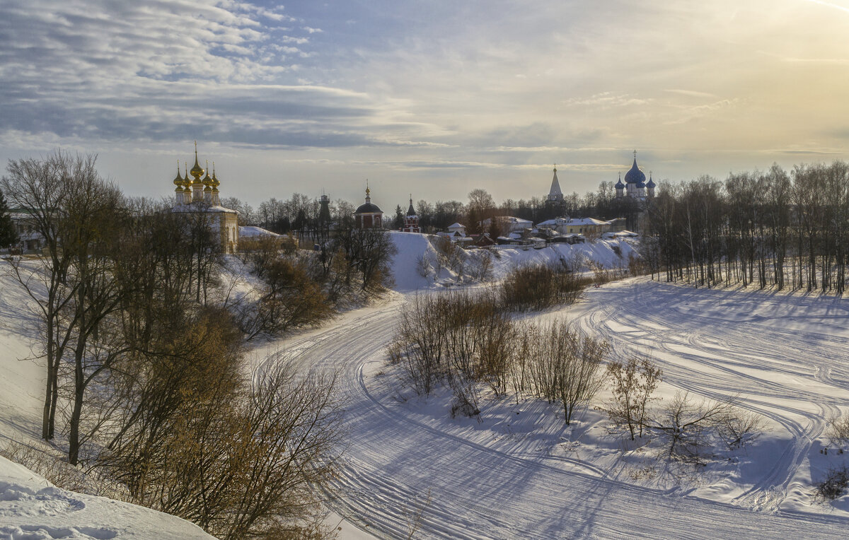 Вид на Суздаль со смотровой площадки - Сергей Цветков