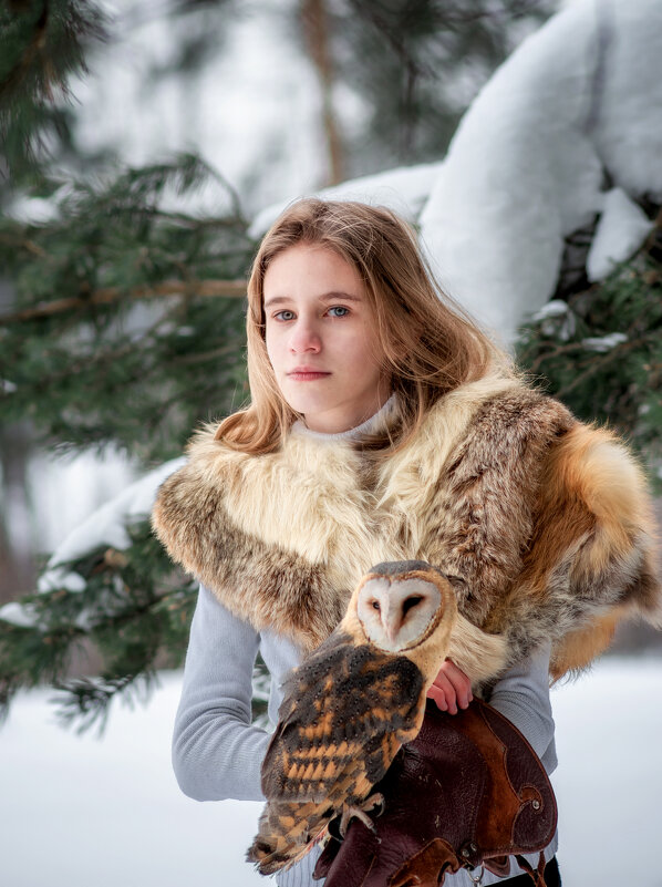 Портрет с совой - Ekaterina 