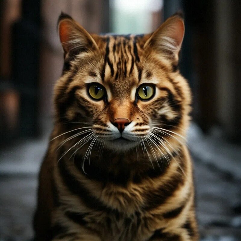 Кошка в тигровой шкуре - Dmitry i Mary S