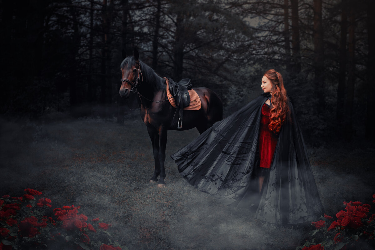 Фотосессия с лошадью - Лера Трофимова