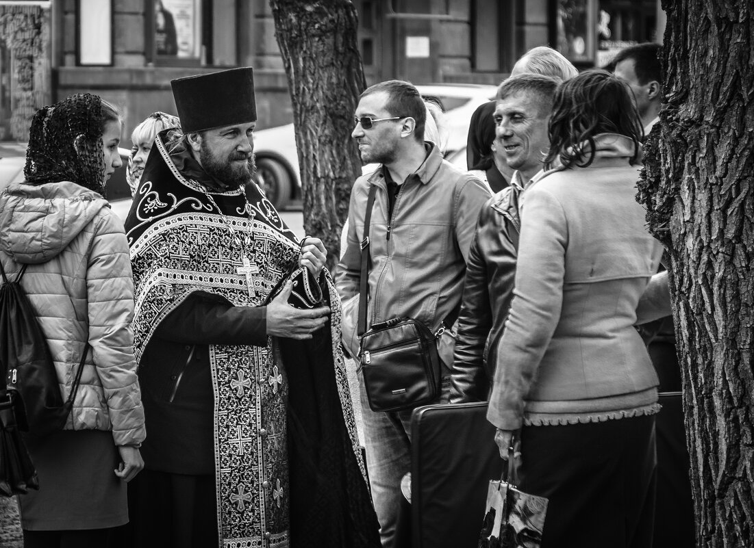 Беседа перед Крестным ходом. - Клим Павлов