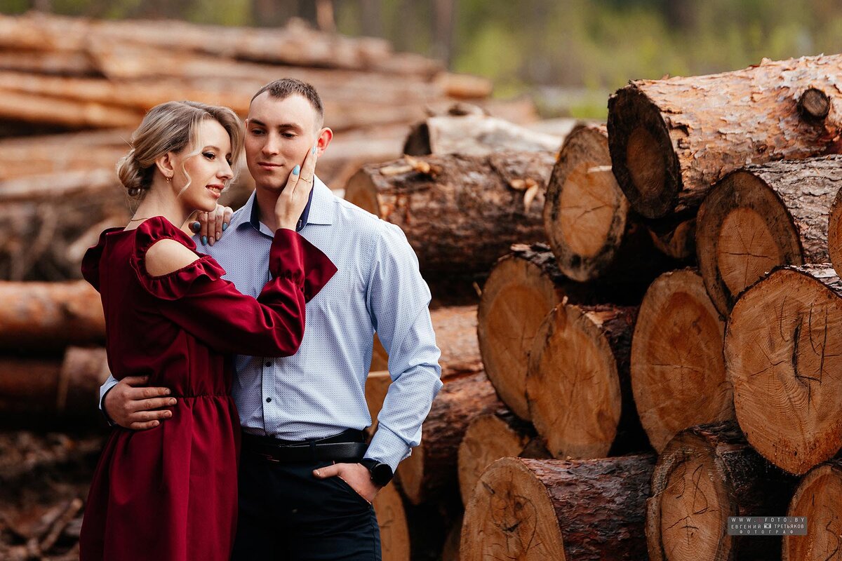 весенняя фотосесия Love Story Кричев - Евгений Третьяков