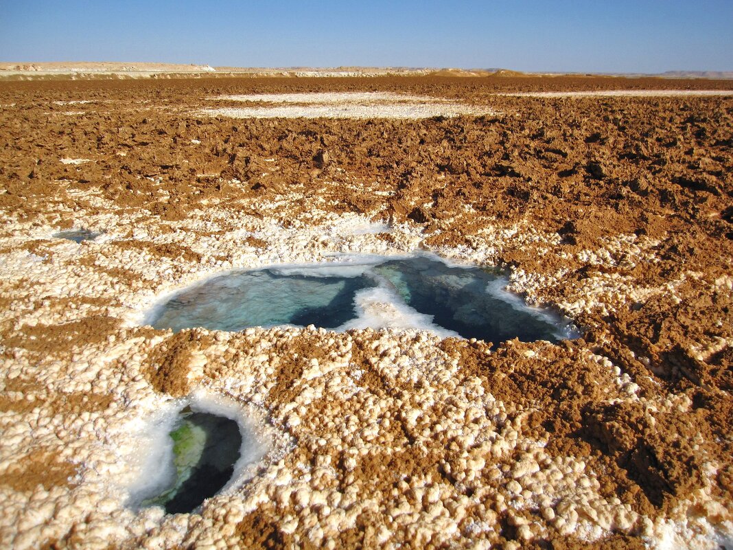 Солёные минеральные источники на озере Зейтун. - unix (Илья Утропов)