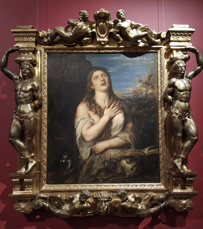«Кающаяся Мария Магдалина»...Тициан. около 1560г. - Наталия Павлова