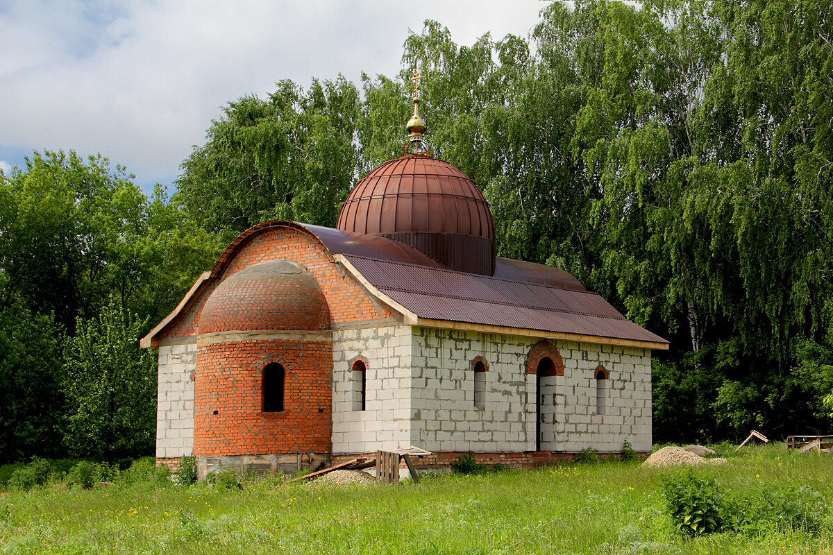 Строительство храма. Старо-Ганькино. Самарская область - MILAV V