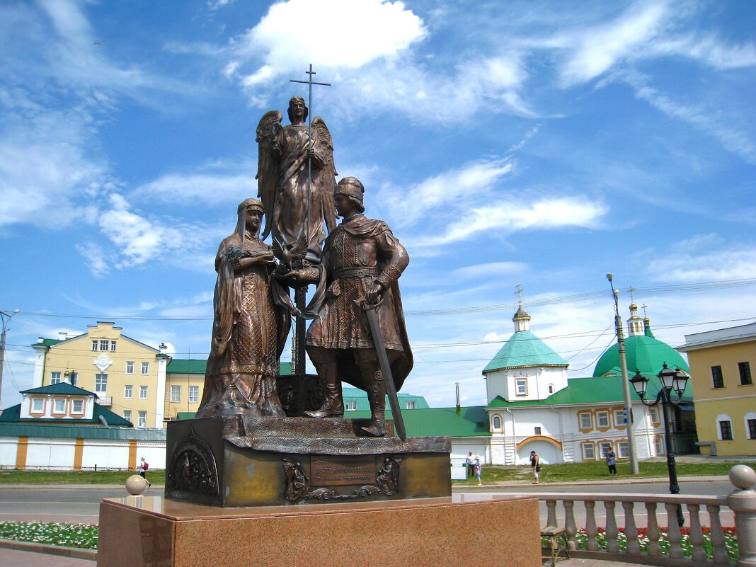 Памятник православным святым Петру и Февронии, Чебоксары. - unix (Илья Утропов)