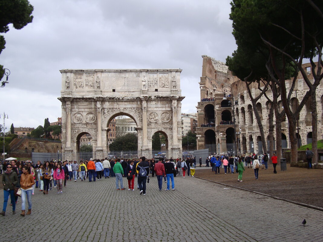Триумфальная арка Константина - Елена 