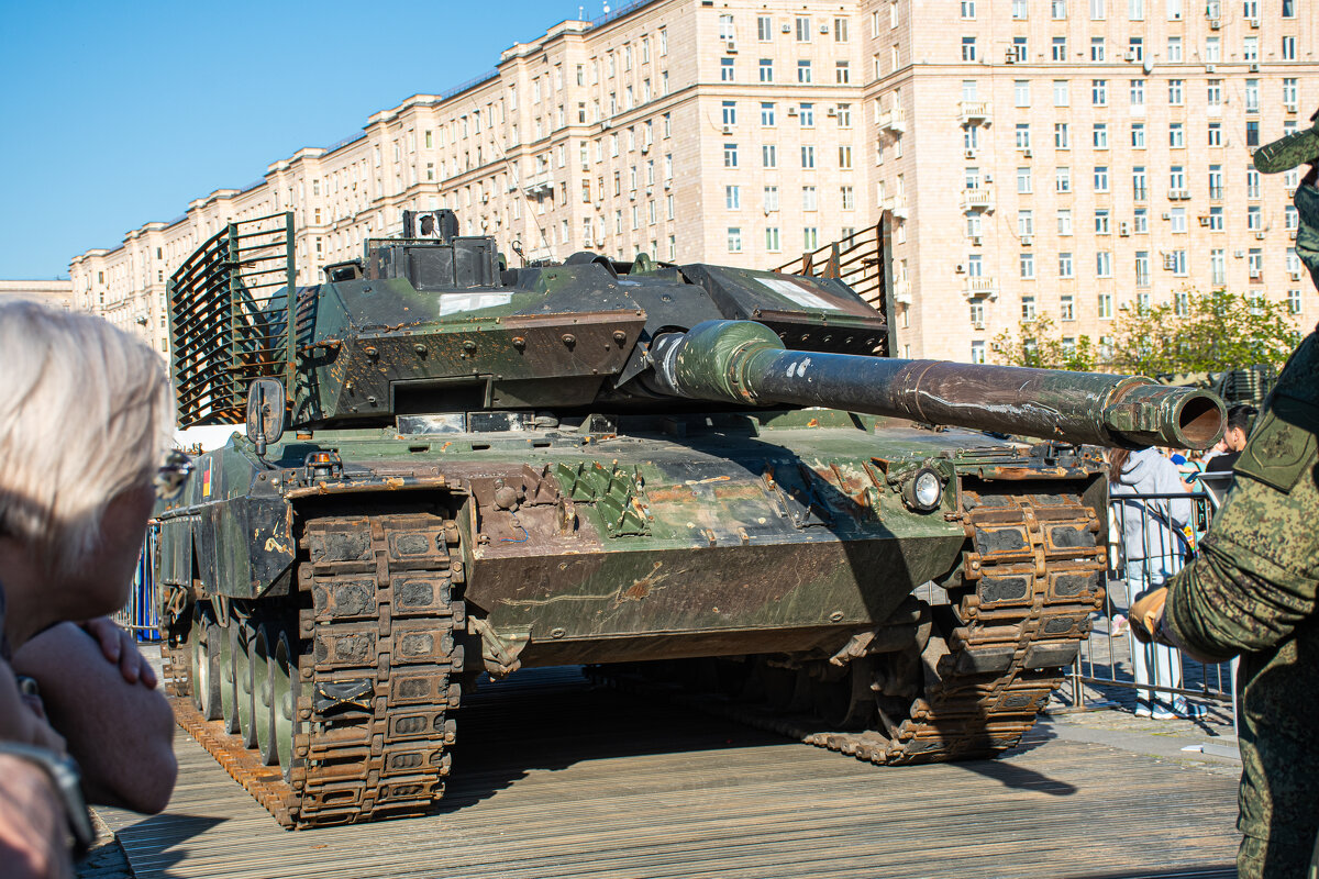 Трофей...танк Leopard 2А6 - Павел Катков
