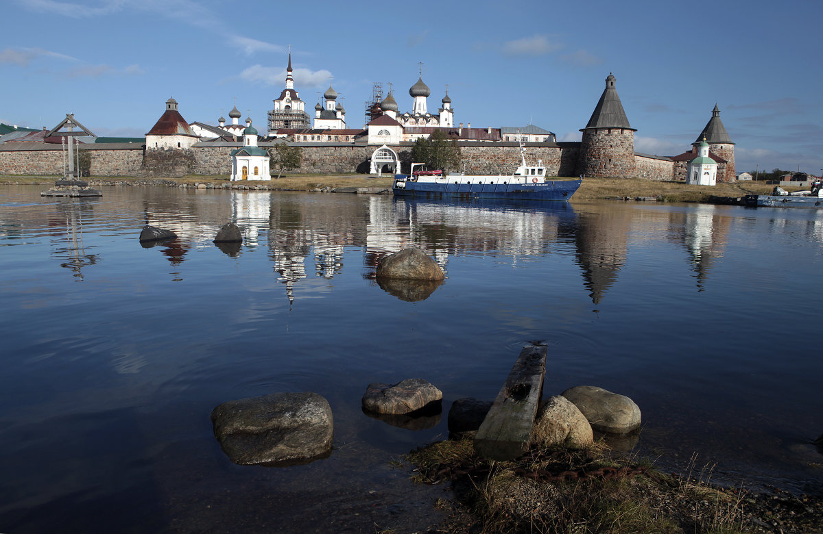 Белое море,Соловецкий монастырь,Архангельск