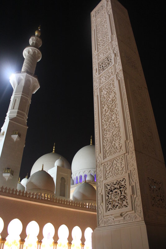 Абу-Даби: Мечеть шейха Зайда - Яна Савкина