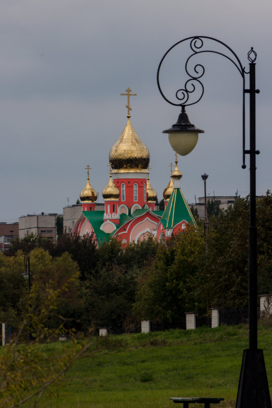 Вид на храм с центральнй набережной Курчатова - Евгений Евдокимов