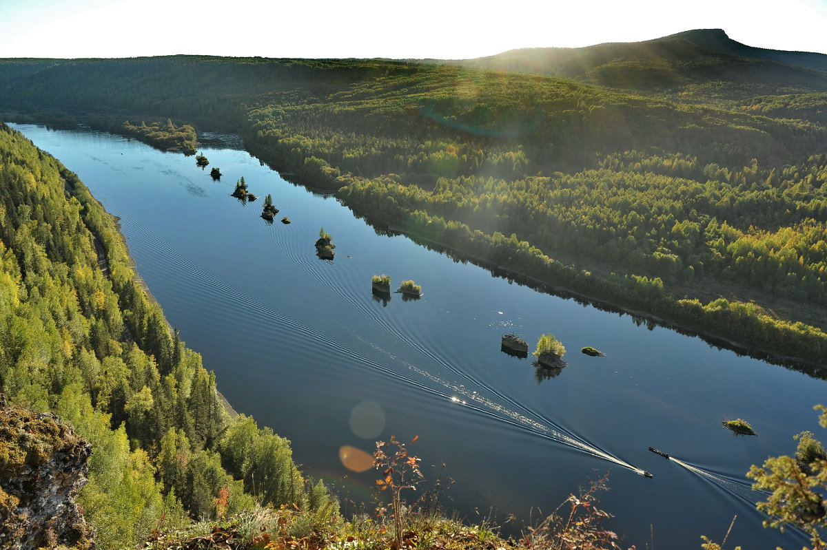 Красновишерск река Вишера