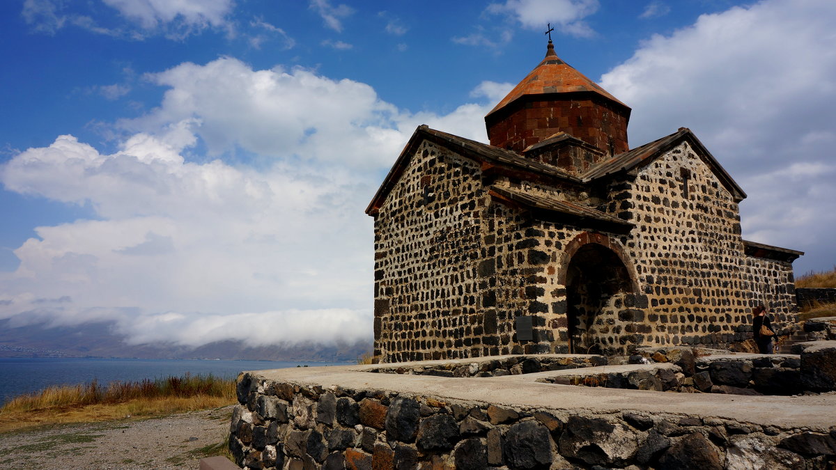 Церковь на озере Севан. Армения - Ашот ASHOT Григорян GRIGORYAN