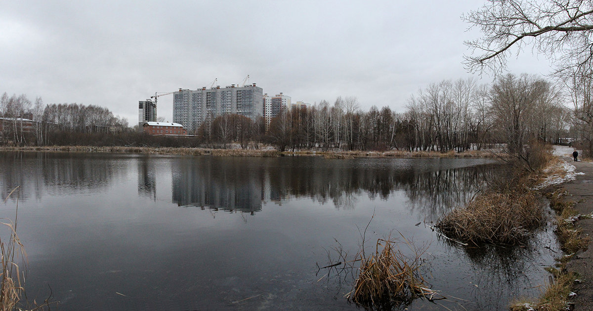 томск  ПАНОРАМА  НА  БОТАНИКЕ ,от  мокрушина  вниз - михаил пасеков