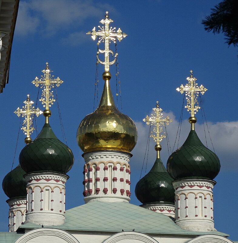 Купола Никольского собора Зарайского Кремля - Лидия Бусурина