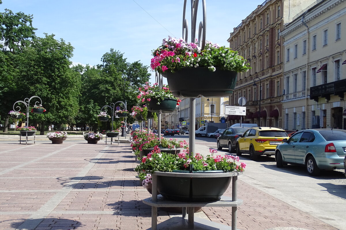 клумбы в городе - Anna-Sabina Anna-Sabina