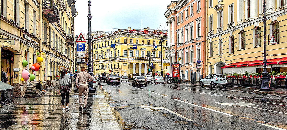 В дождливый день на Невском - Любовь Зинченко 