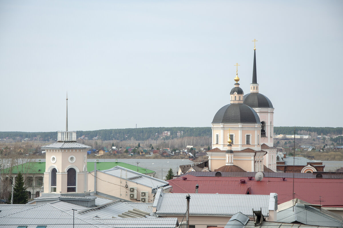 Томск. Вид на Воскресенский собор - Gen 