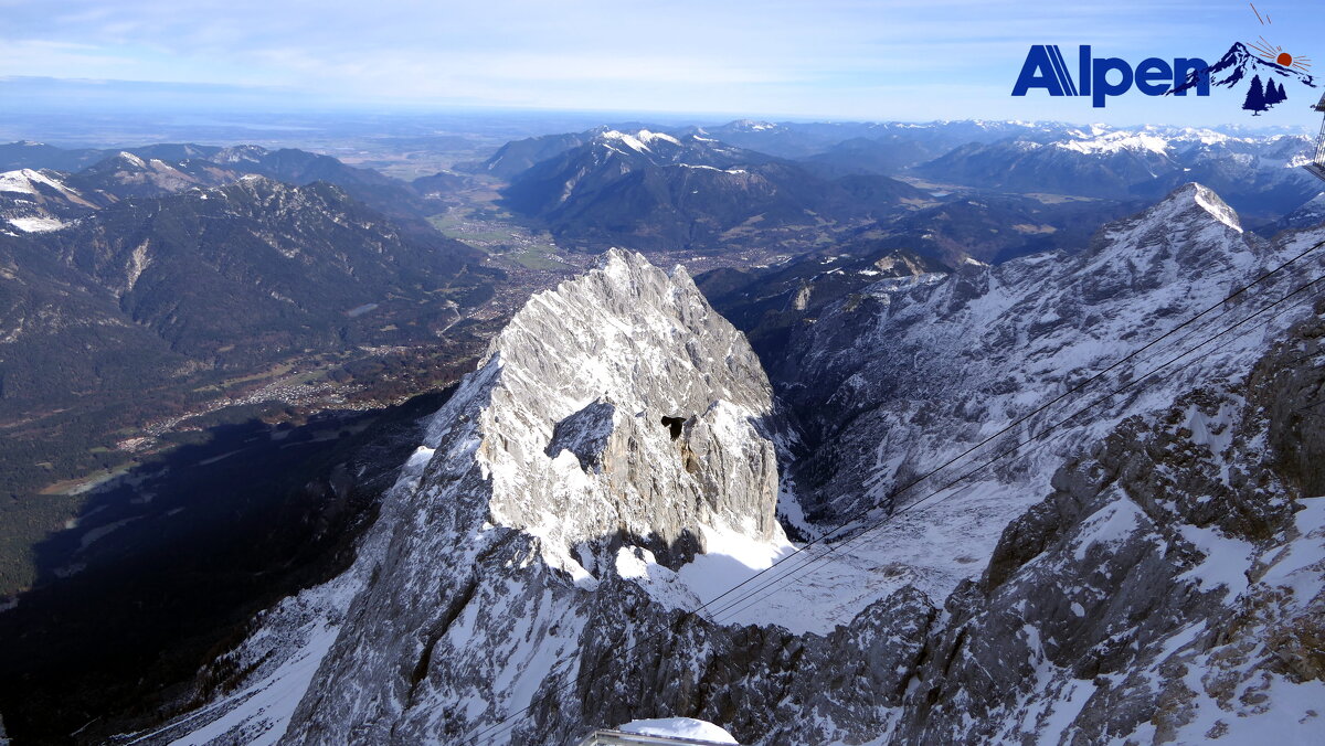 Наш отпуск в Баварские Альпы-Seilbahn-Zugspitze /Alpspitz-Alpspitzbahn-AlpspiX/ - "The Natural World" Александер