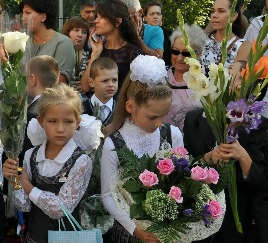 Розы, гладиолусы, бантики, косички... - Татьяна Машошина