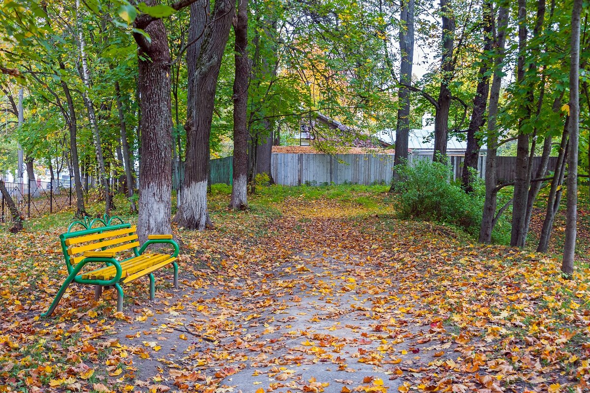 В осеннем парке - Валерий Иванович