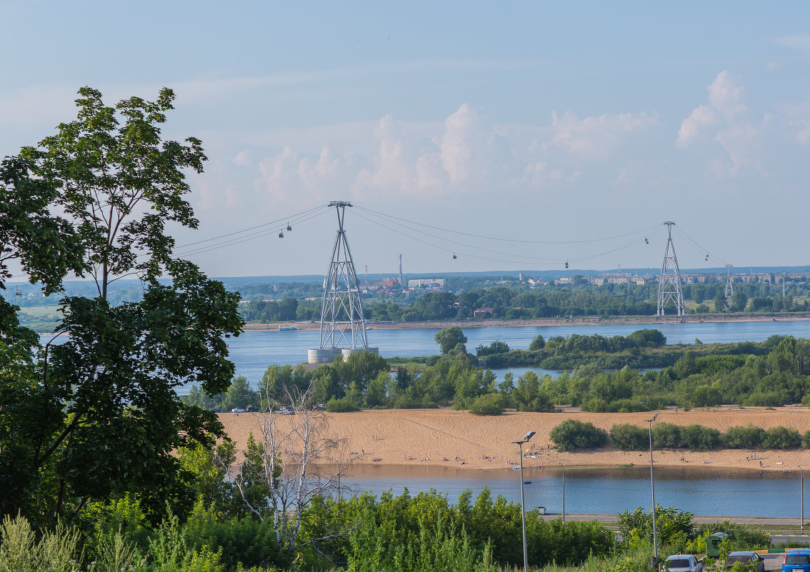 Н.Новгород. Канатная дорога. - Максим Баранцев