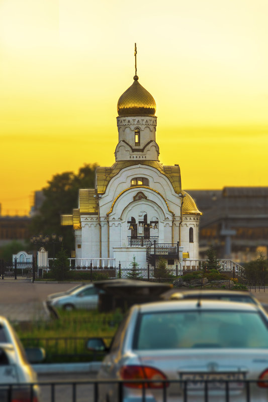 ХРАМ СМОЛЕНСКОЙ ИКОНЫ БОЖИЕЙ МАТЕРИ ОДИГИТРИЯ - Виталий Летягин