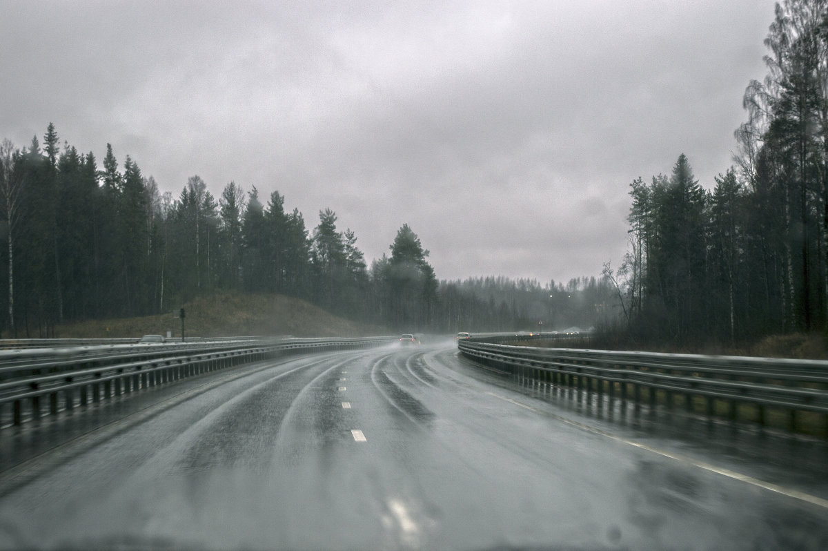 Дорога...дождь...туман... - Irina Sergeeva