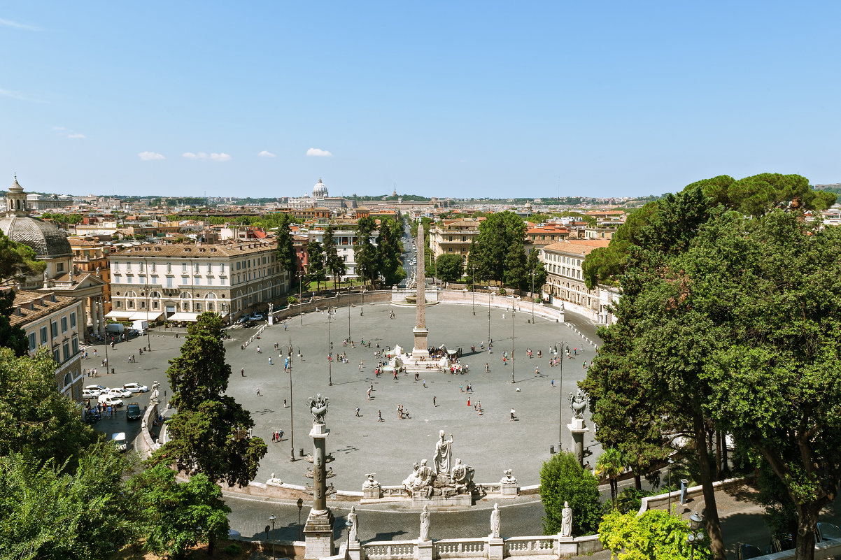 Piazza del Popolo — <Народная площадь>, Рим - Sergey Samoylov