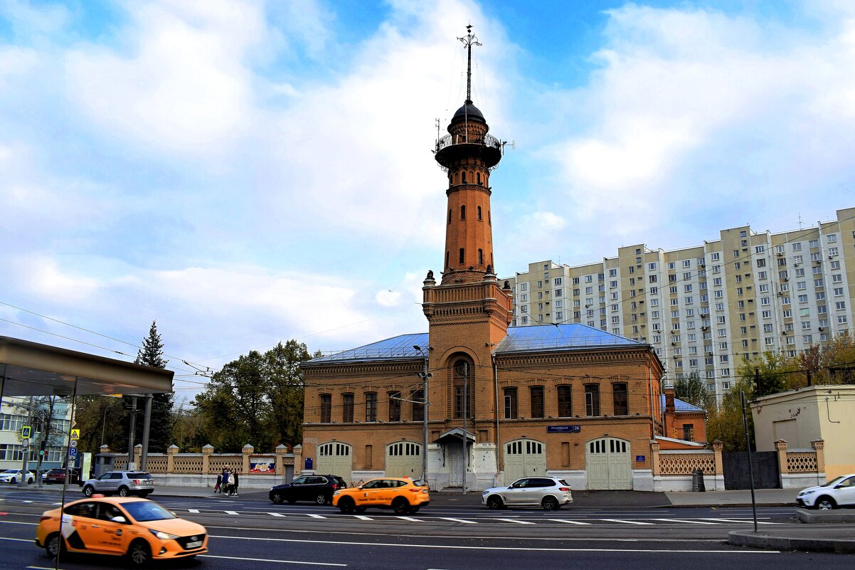 Сокольническая пожарная каланча. - Татьяна Помогалова