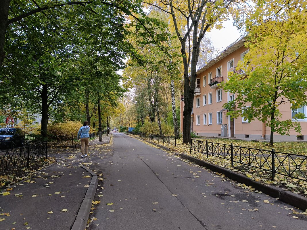 Октябрь в городе - Мария Васильева