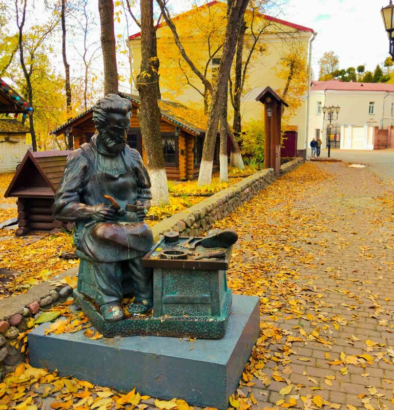 Городской пейзаж. - Галина Бобкина