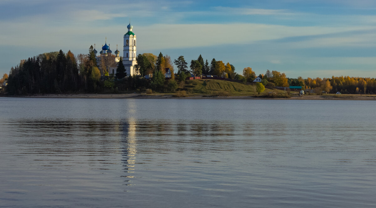 Church of Athanasius the Great on the bank of the Kubena River in October | 9 - Sergey Sonvar