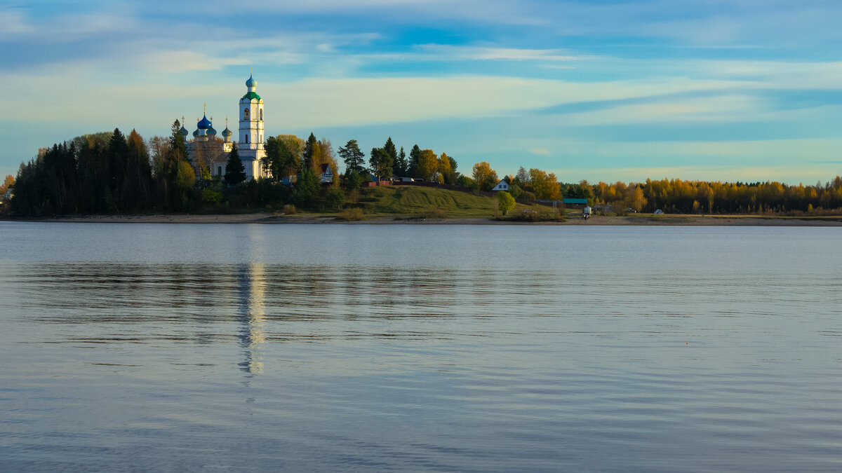 Church of Athanasius the Great on the bank of the Kubena River in October | 15 - Sergey Sonvar