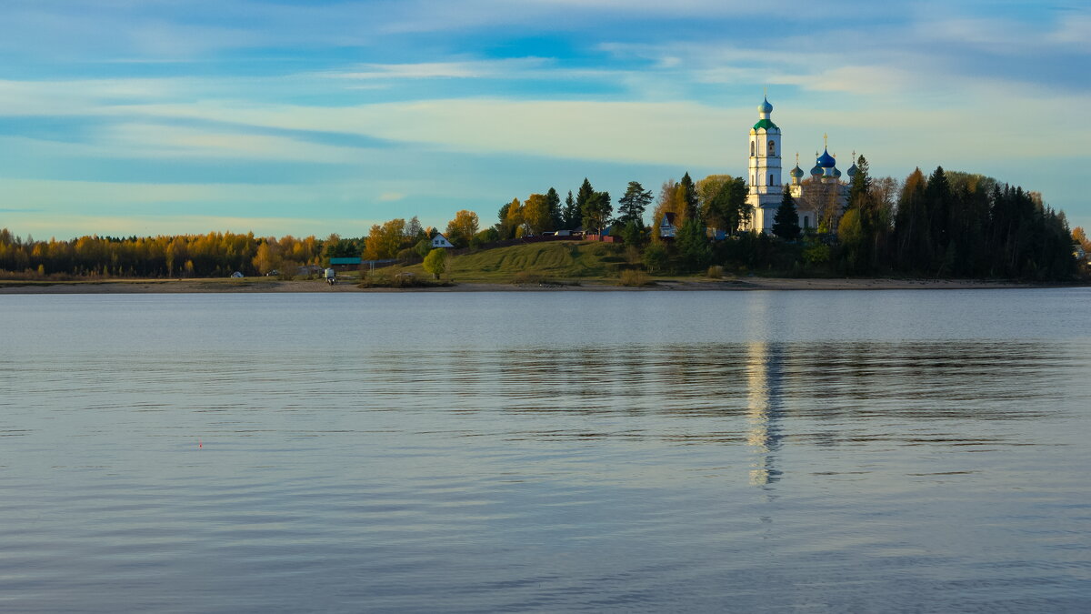 Church of Athanasius the Great on the bank of the Kubena River in October | 16 - Sergey Sonvar