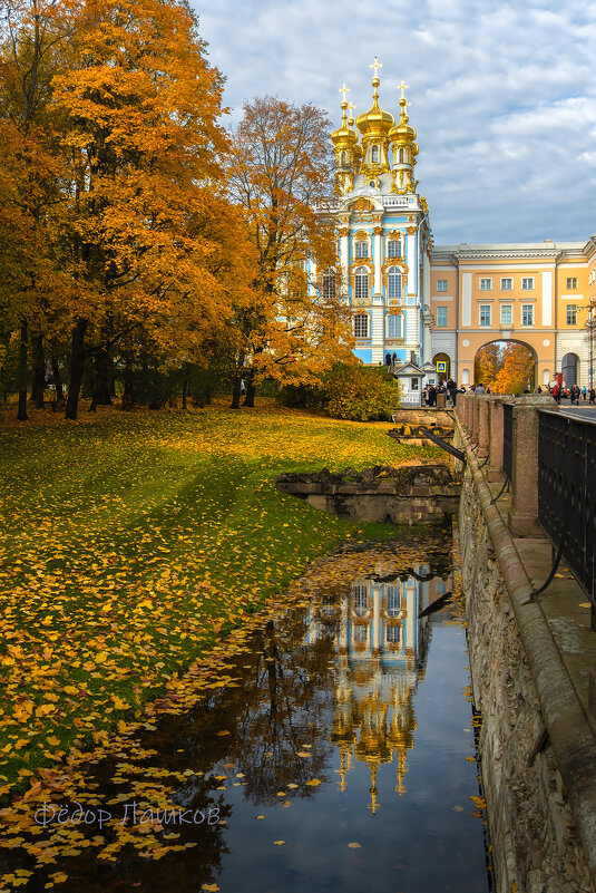 Открытка из города Пушкин - Фёдор. Лашков