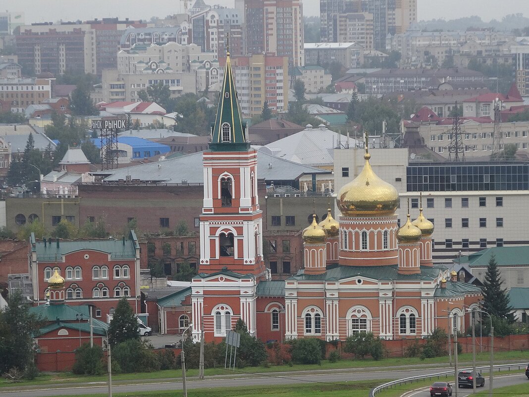 Вид на Барнаул с Нагорного парка - Лидия Бусурина