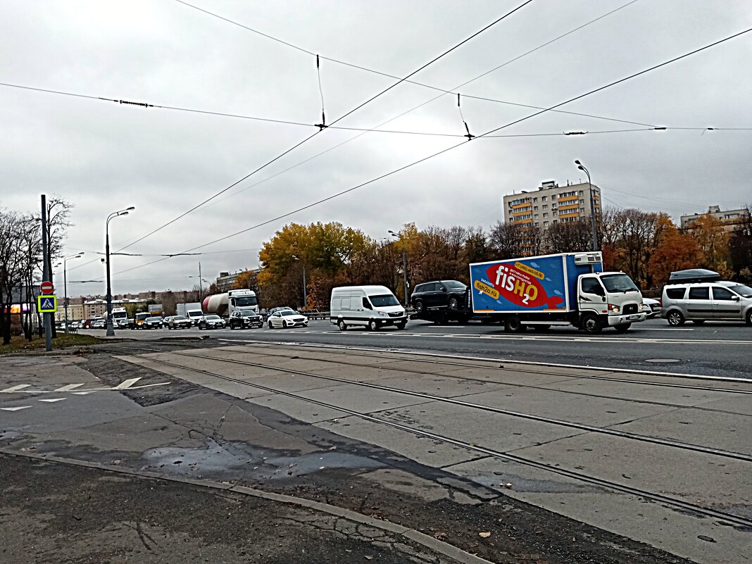 Осень. Авто пробки. - Владимир Драгунский