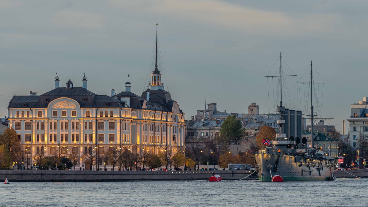 Вид на Петровскую набережную - Константин Бобинский