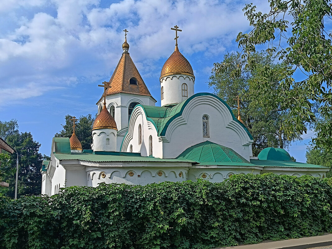 Московская область. Поселок Правдинский. Никольский храм. - Наташа *****