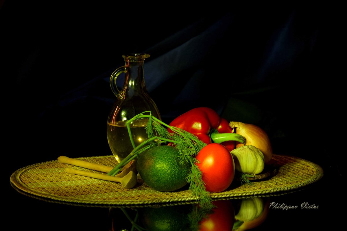 Натюрморт с овощами - Виктор Филиппов