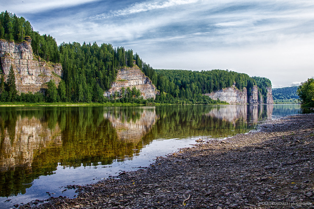 Река Вишера Пермский край